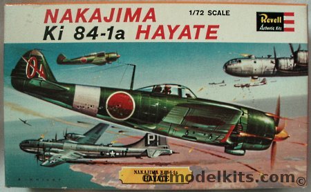 Revell 1/72 Nakajima Ki-84-1a Hayate Frank, H637-50 plastic model kit
